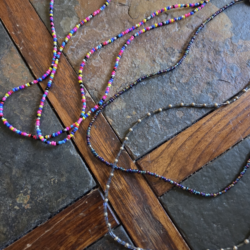Colorful Beaded Necklaces Set - Picture 3 of 3